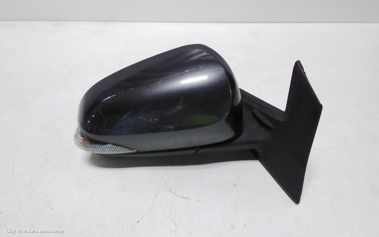 TOYOTA PRIUS RIGHT DOOR MIRROR, NHP10R, PRIUS C, NON FOLDING TYPE, 12/2011 - 03/2020