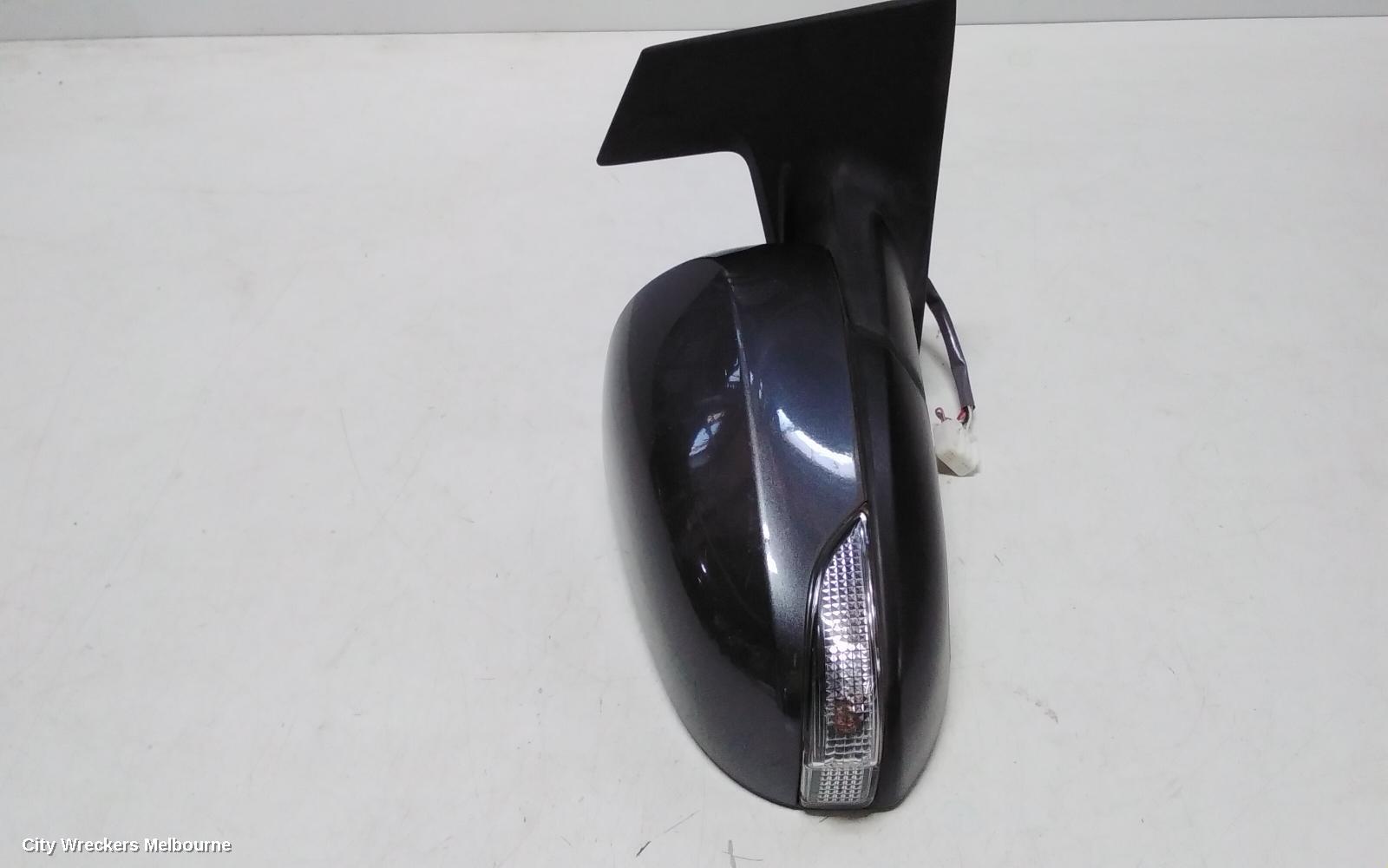 TOYOTA PRIUS RIGHT DOOR MIRROR, NHP10R, PRIUS C, NON FOLDING TYPE, 12/2011 - 03/2020