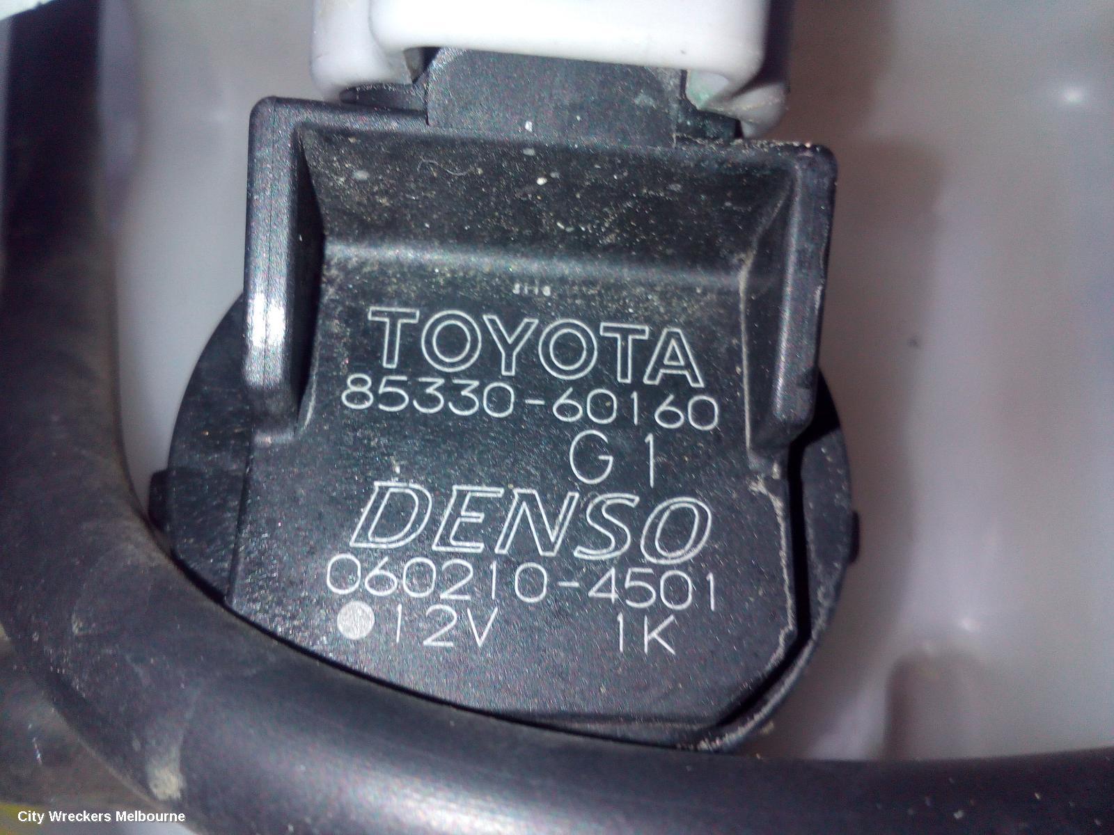 TOYOTA YARIS WASHER BOTTLE, NCP9#, HATCH, 03/2005 - 07/2011 (AUS ONLY)
