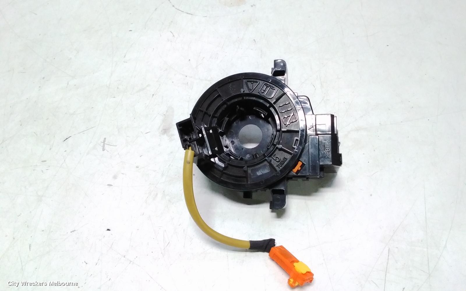 TOYOTA YARIS AIRBAG MODULE/SENSOR, CLOCKSPRING, NCP9#, HATCH, 2 PLUG TYPE, 10/2005 - 07/2011