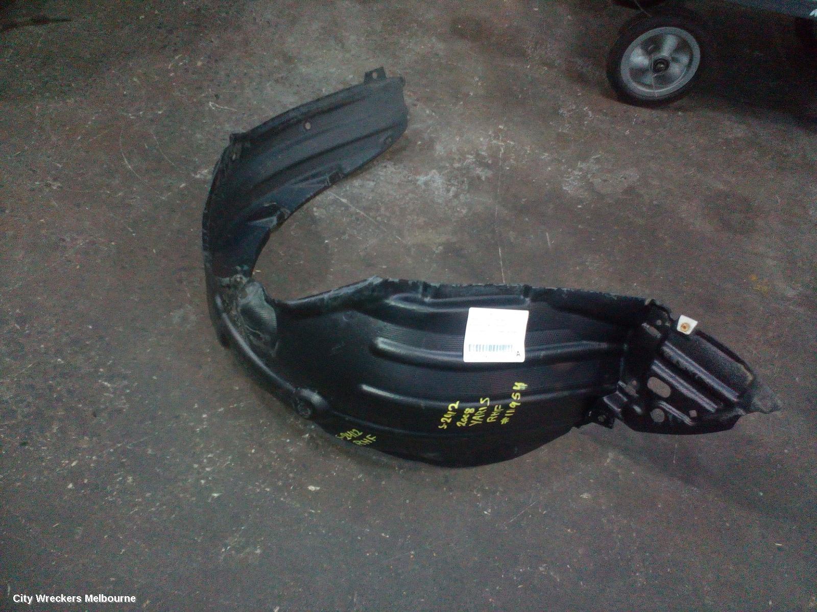 TOYOTA YARIS RIGHT GUARD LINER, NCP9#, HATCH, 10/2005 - 07/2011 (AUS ONLY)