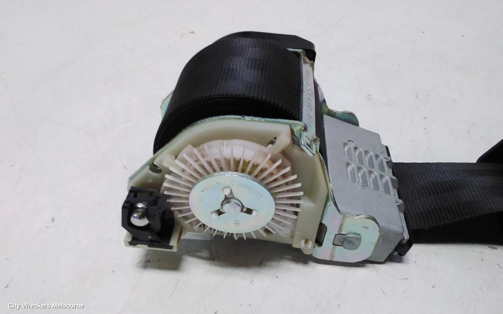 VOLKSWAGEN AMAROK SEATBELT/STALK, CENTRE REAR, SEAT BELT ONLY, 2H, 10/2010 - 09/2022