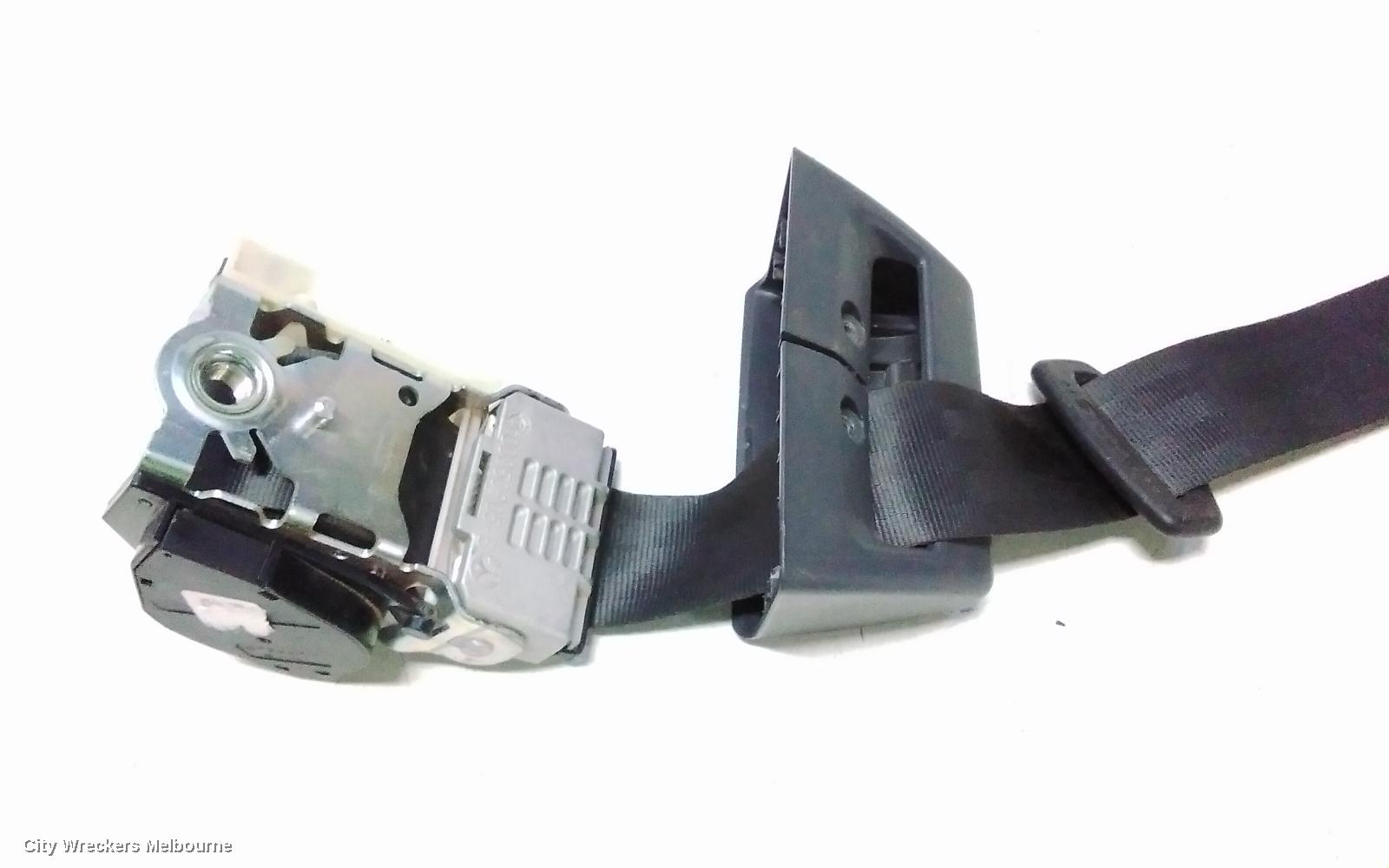 VOLKSWAGEN AMAROK SEATBELT/STALK, CENTRE REAR, SEAT BELT ONLY, 2H, 10/2010 - 09/2022