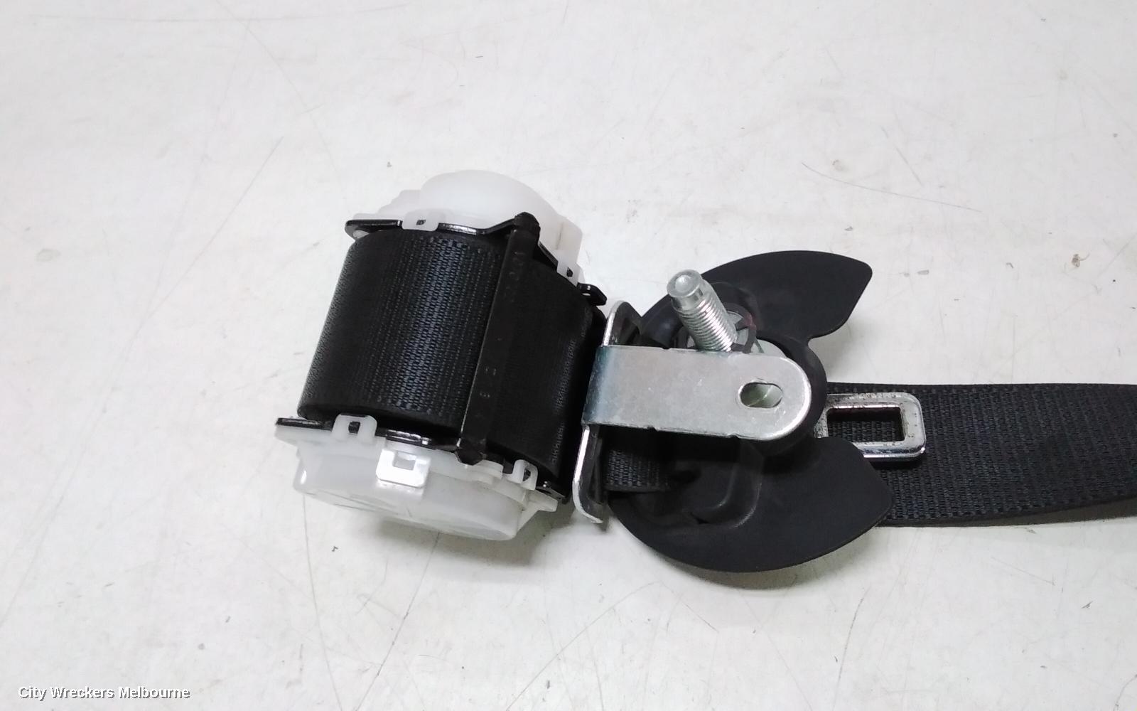 TOYOTA KLUGER SEATBELT/STALK, LH REAR 3RD ROW, SEAT BELT ONLY, BLACK, XU70 SERIES, 03/2021 ONWARDS