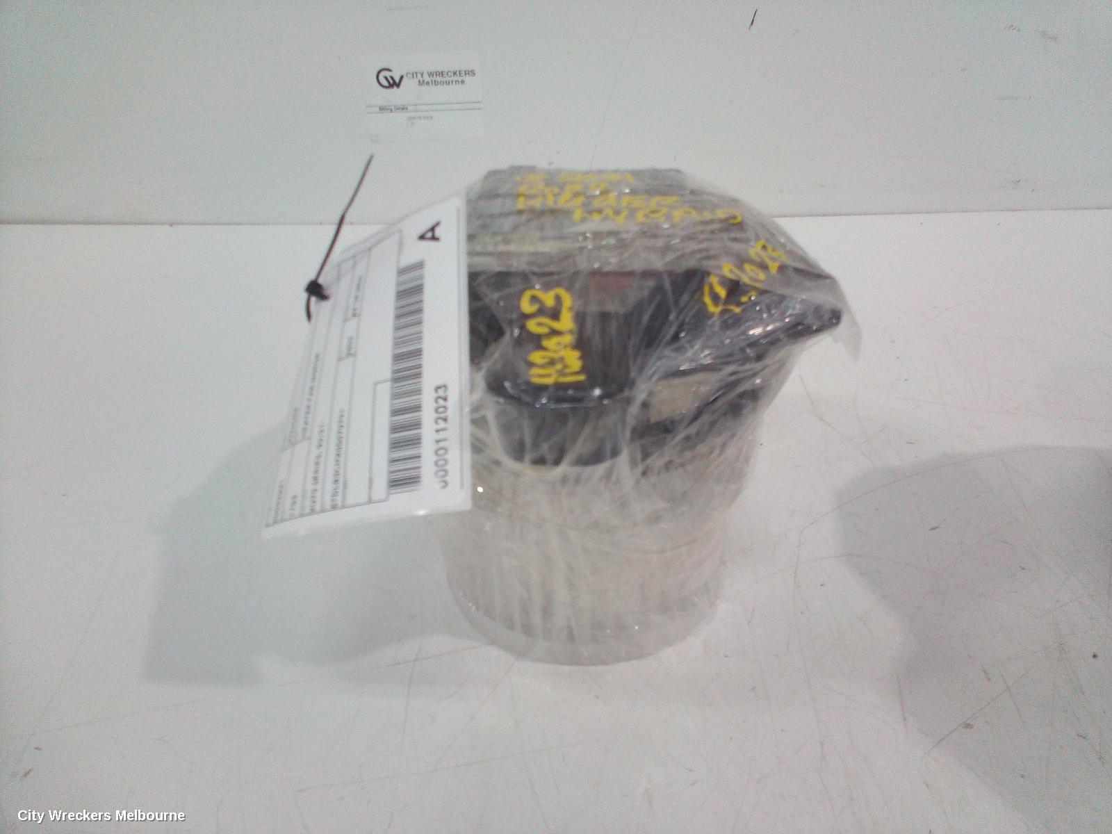 TOYOTA KLUGER HEATER FAN MOTOR, XU70 SERIES, FRONT, 03/2021 ONWARDS