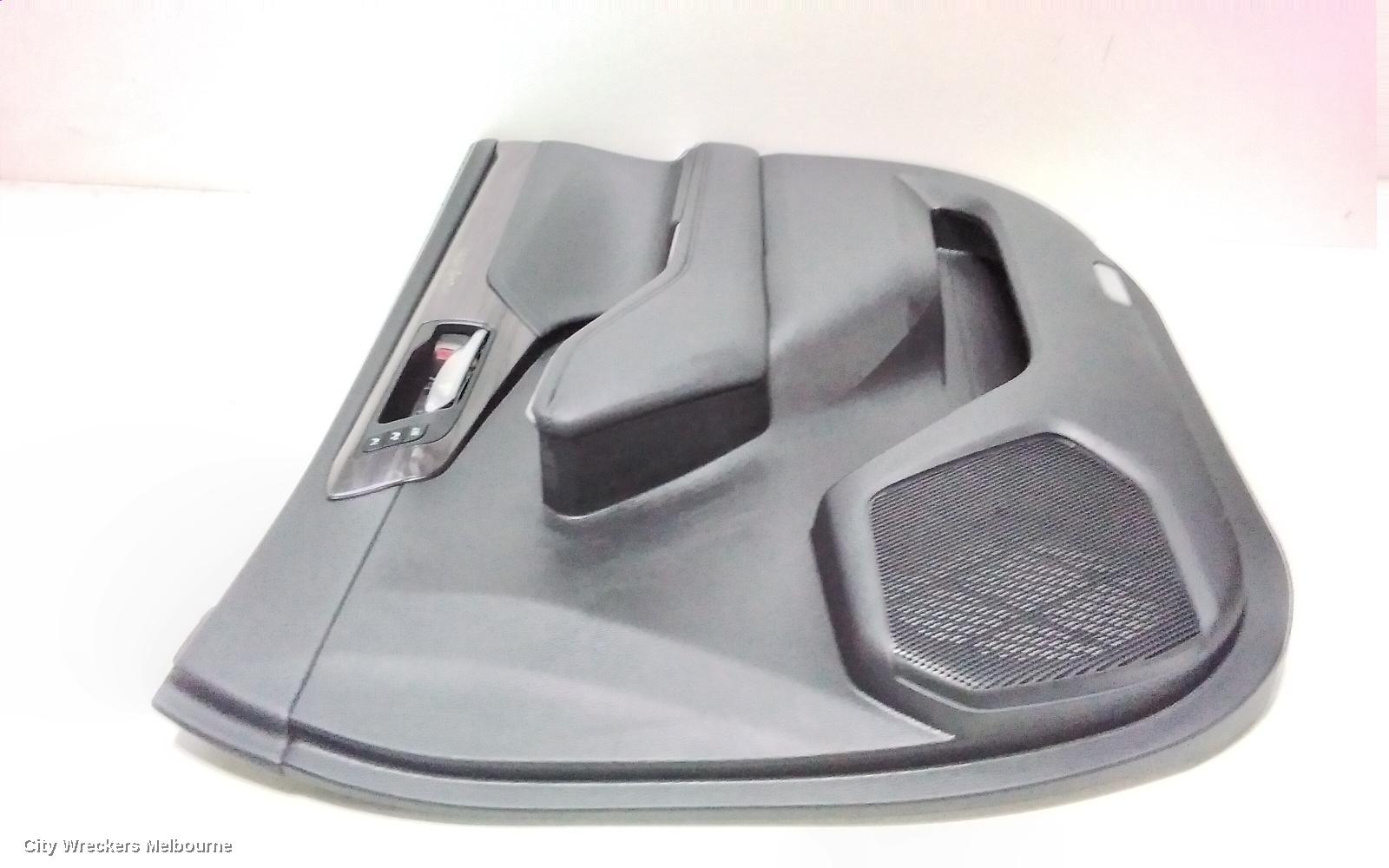 TOYOTA KLUGER DOOR TRIM, RH FRONT, XU70 SERIES, GRANDE, LEATHER, BLACK, 03/2021 ONWARDS