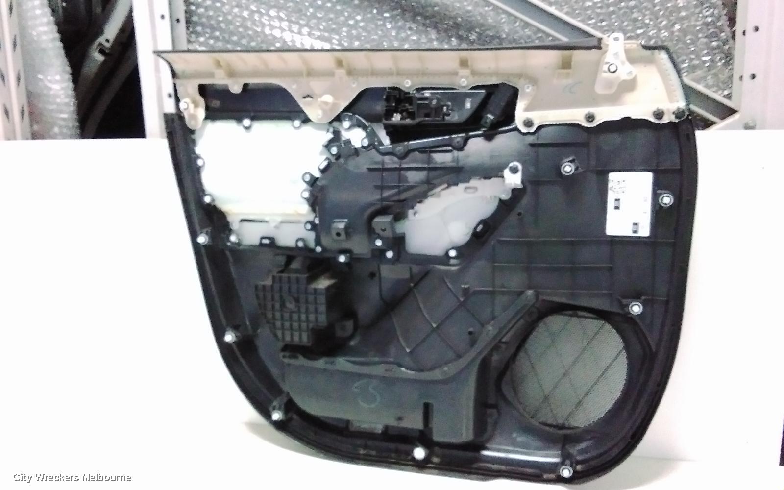 TOYOTA KLUGER DOOR TRIM, RH FRONT, XU70 SERIES, GRANDE, LEATHER, BLACK, 03/2021 ONWARDS