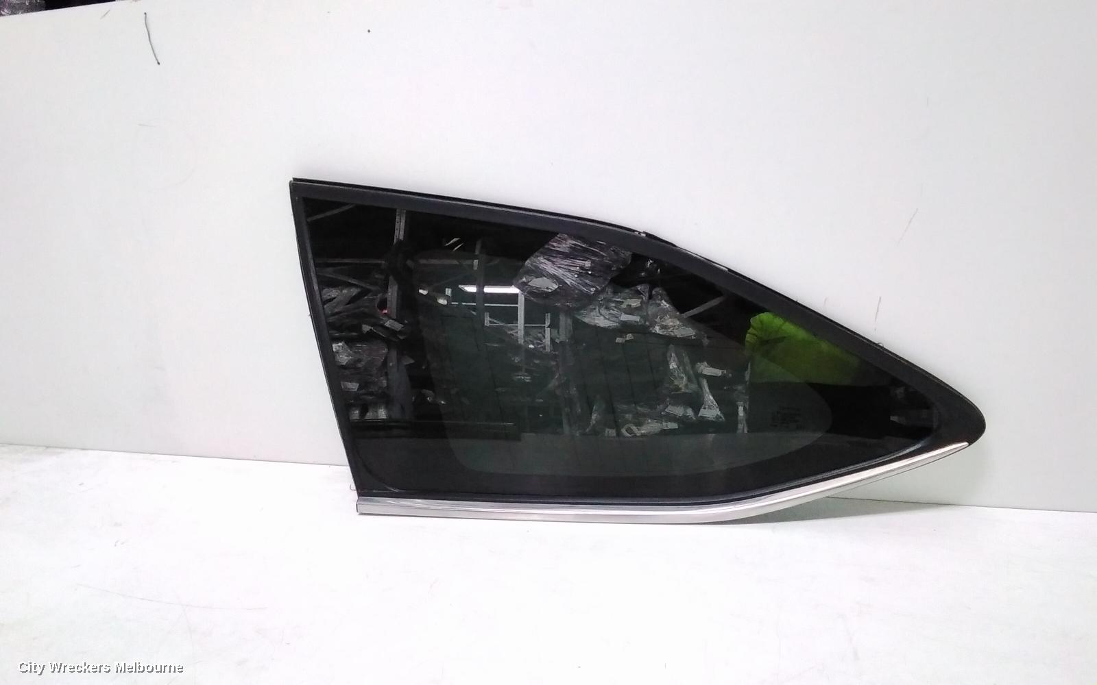 TOYOTA KLUGER LEFT REAR SIDE GLASS, XU70 SERIES, 03/2021 ONWARDS
