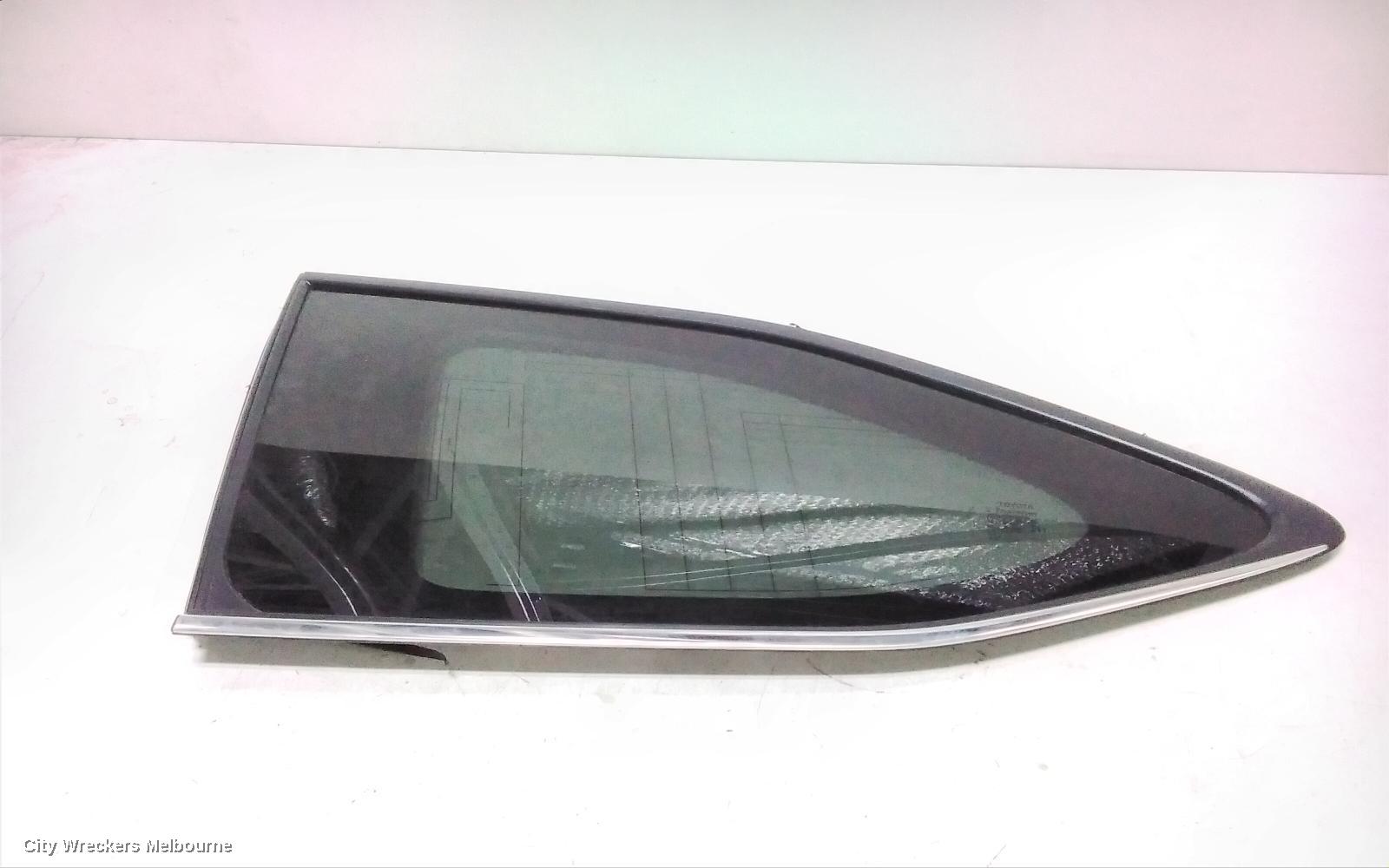 TOYOTA KLUGER LEFT REAR SIDE GLASS, XU70 SERIES, 03/2021 ONWARDS