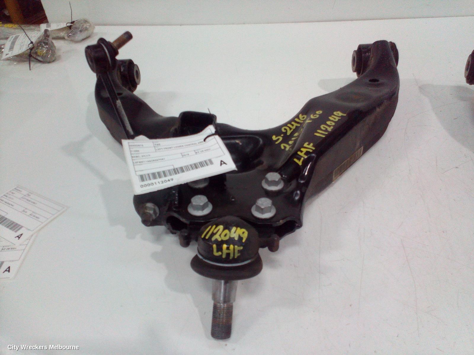 LDV T60 LEFT FRONT LOWER CONTROL ARM, SK8C, 07/2017 - 07/2021