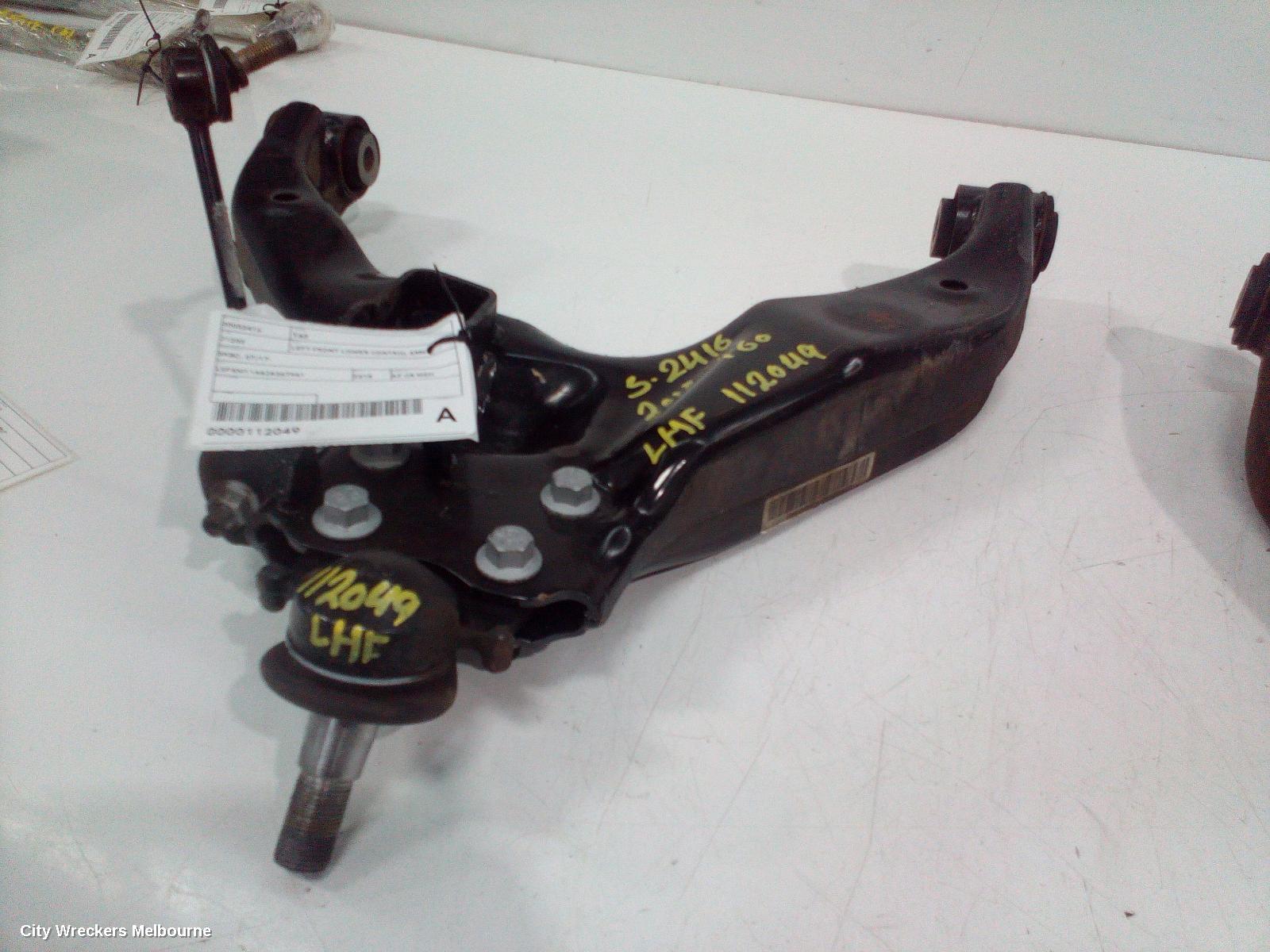 LDV T60 LEFT FRONT LOWER CONTROL ARM, SK8C, 07/2017 - 07/2021