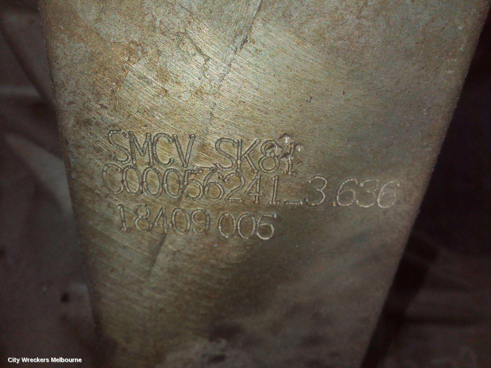 LDV T60 DIFFERENTIAL CENTRE, FRONT, AUTO T/M, 6 SPEED, 3.636 RATIO, SK8C, 07/2017 - 10/2021