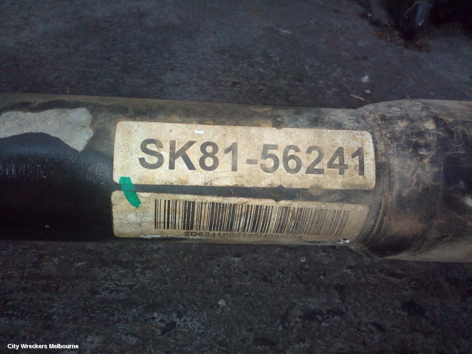 LDV T60 DIFFERENTIAL CENTRE, FRONT, AUTO T/M, 6 SPEED, 3.636 RATIO, SK8C, 07/2017 - 10/2021