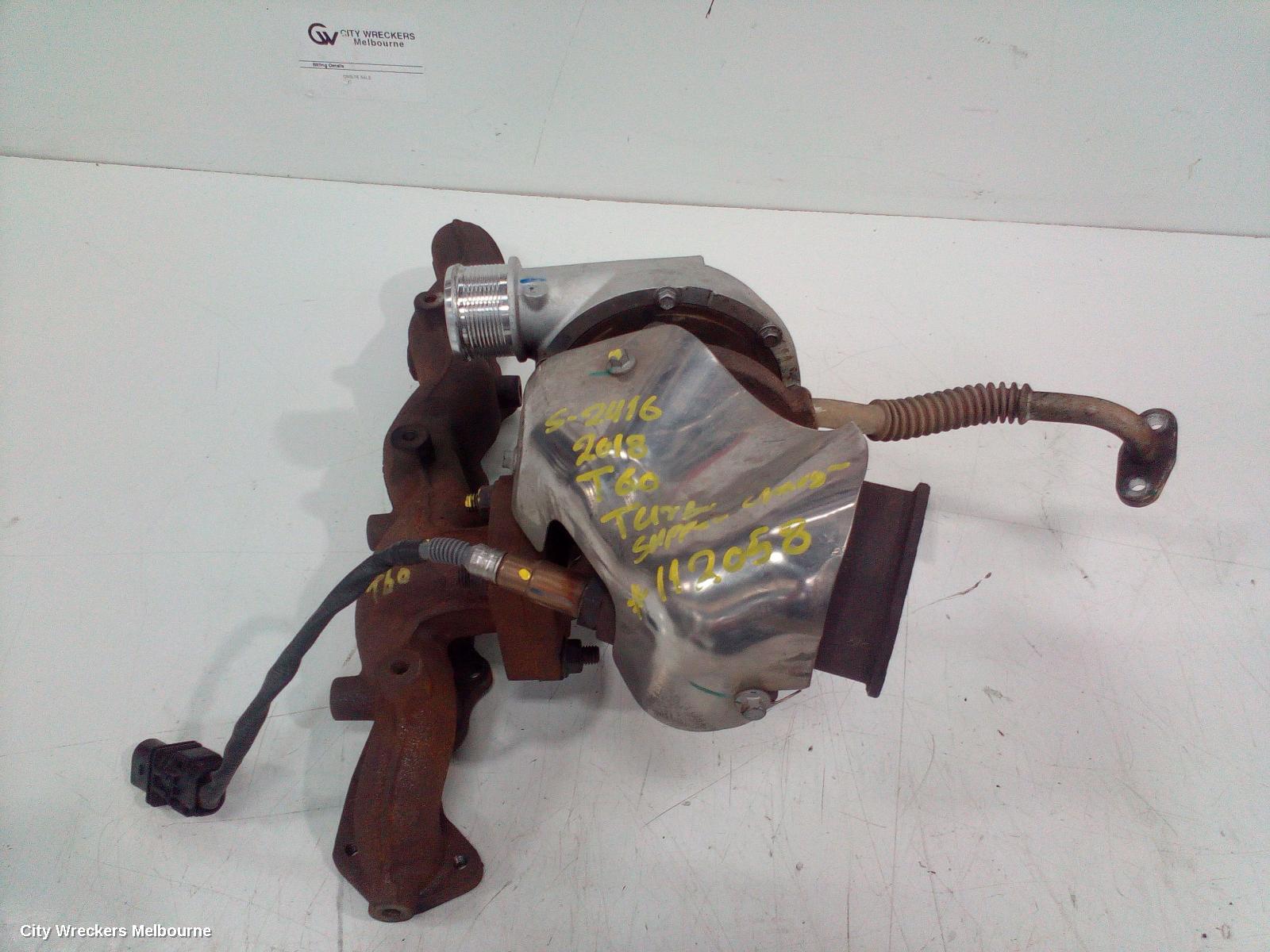 LDV T60 TURBO SUPERCHARGER, DIESEL, 2.8, TURBO, SK8C, 07/2017 - 08/2021