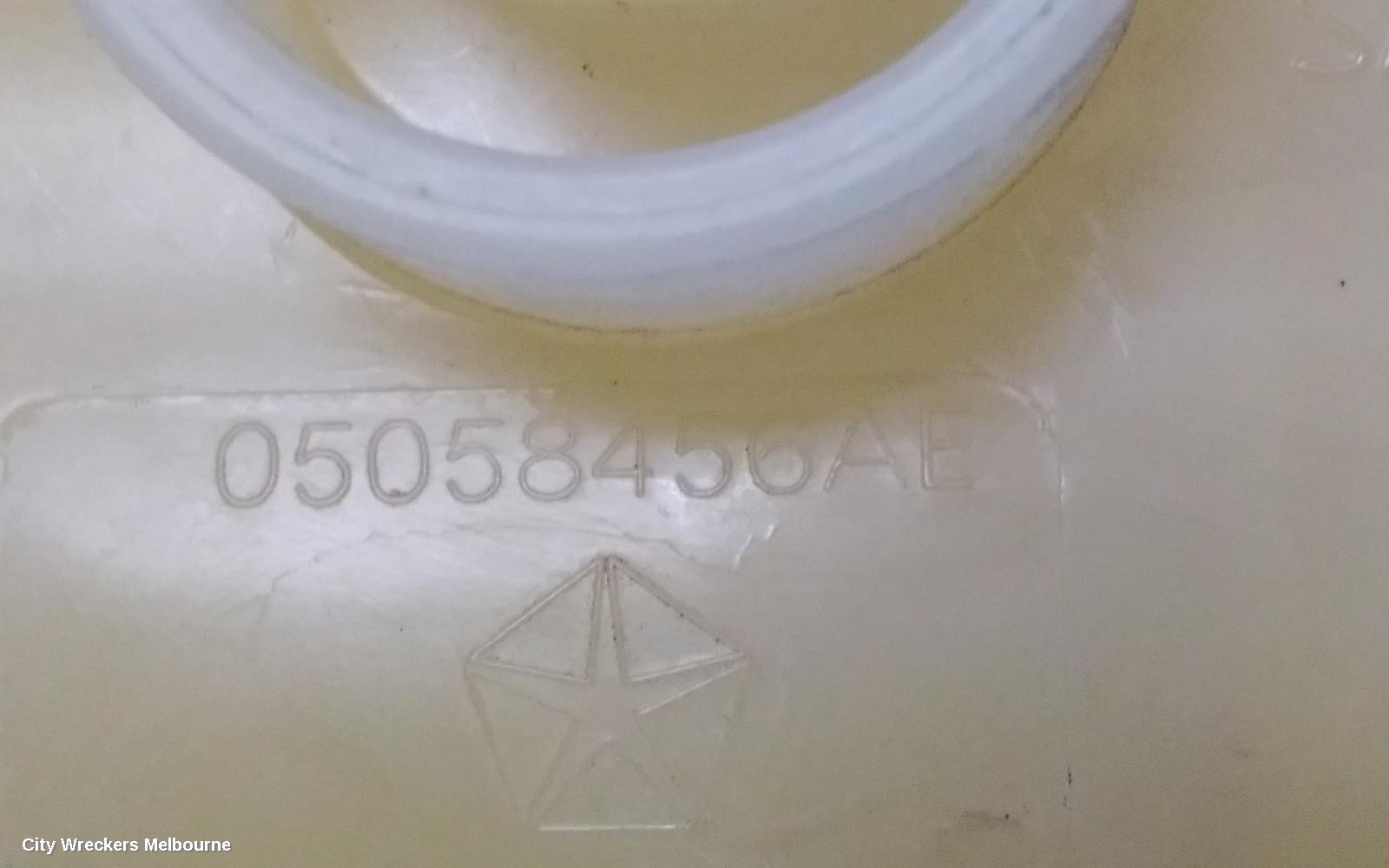FIAT FREEMONT OVERFLOW BOTTLE, JF, 3.6, PETROL, 04/2013 - 01/2017
