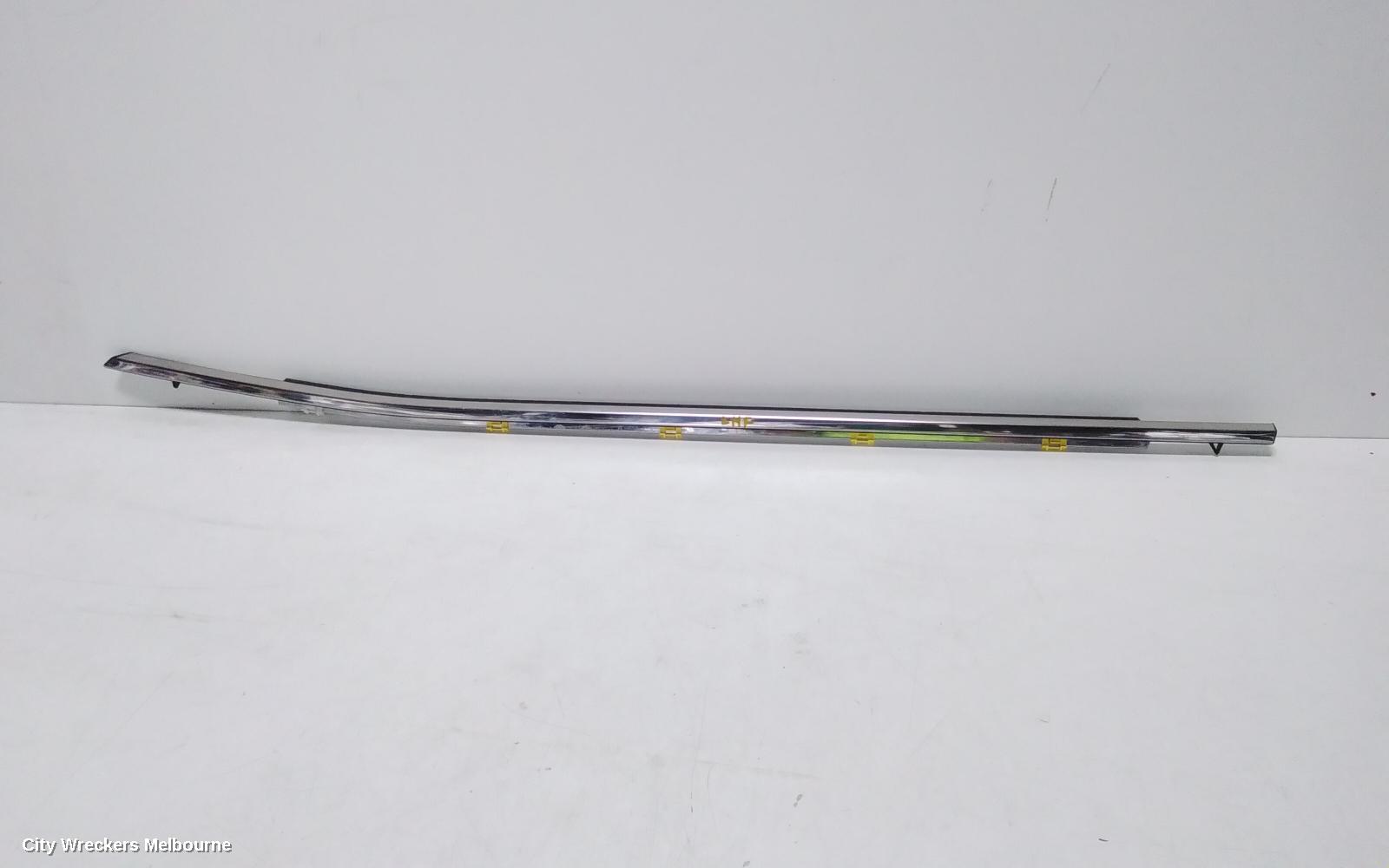 TOYOTA KLUGER DOOR MOULD, LHF CHROOM MOULD: 112133, LEFT FRONT DOOR MOULDING, XU70 SERIES, 03/2021 ONWARDS