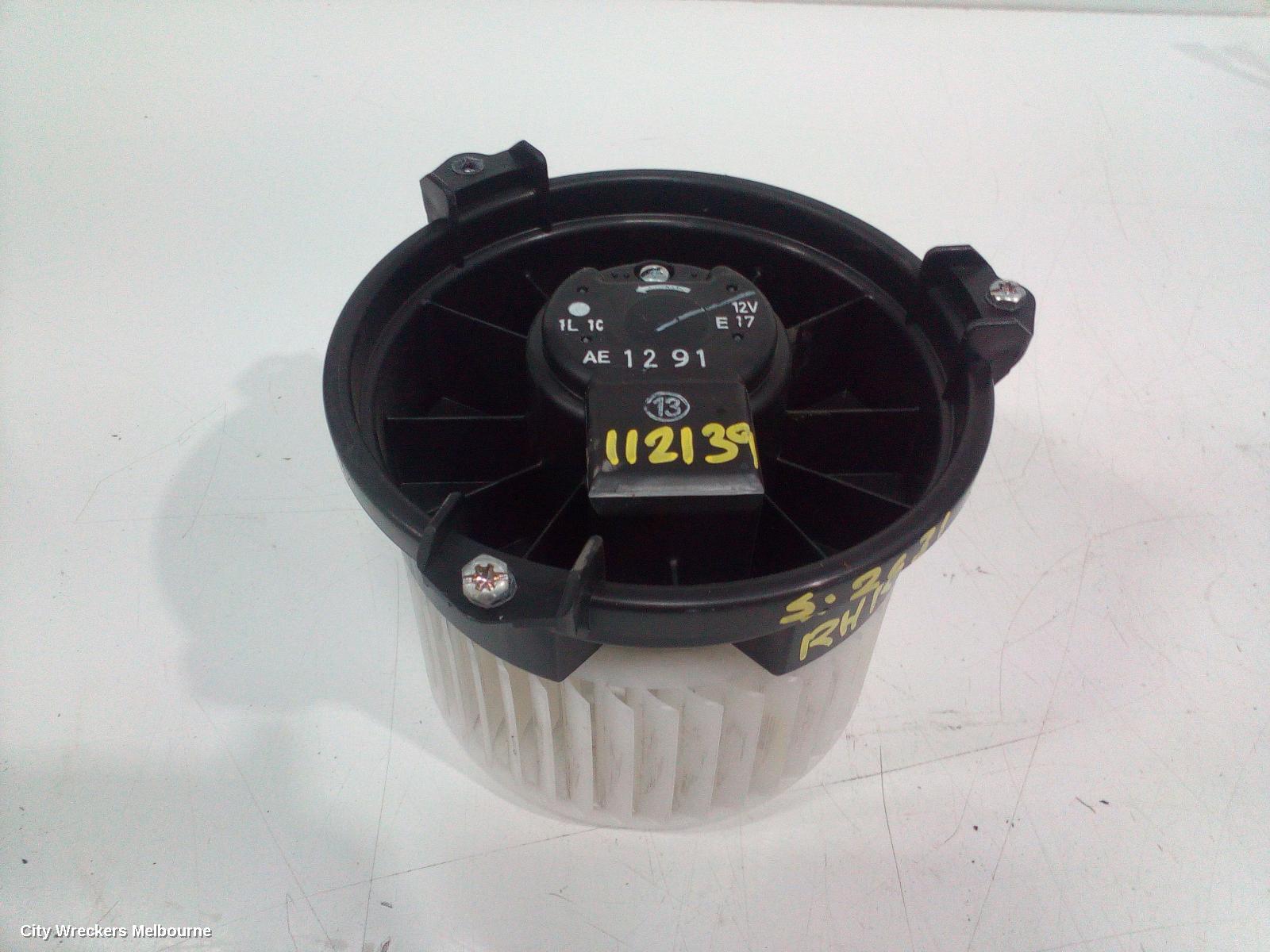 TOYOTA KLUGER HEATER FAN MOTOR, XU70 SERIES, REAR, 03/2021 ONWARDS