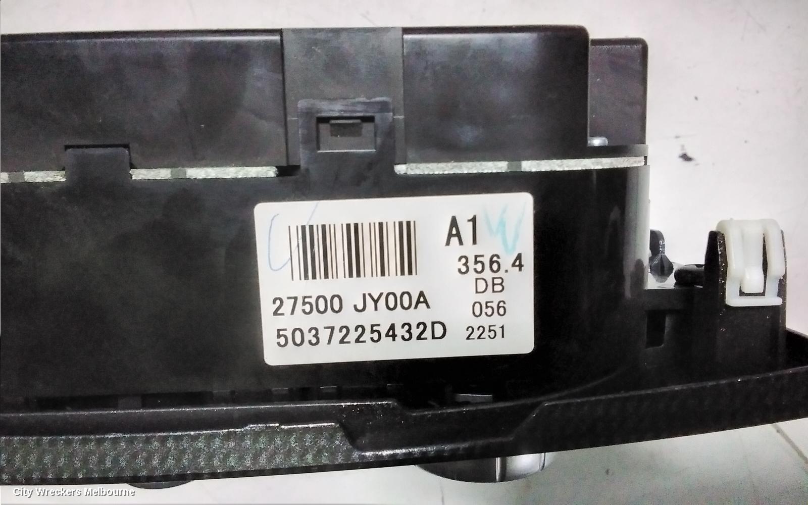 RENAULT KALEOS HEATER/AC CONTROLS, H45, DIGITAL CLIMATE CONTROL TYPE, 09/2008 - 04/2016