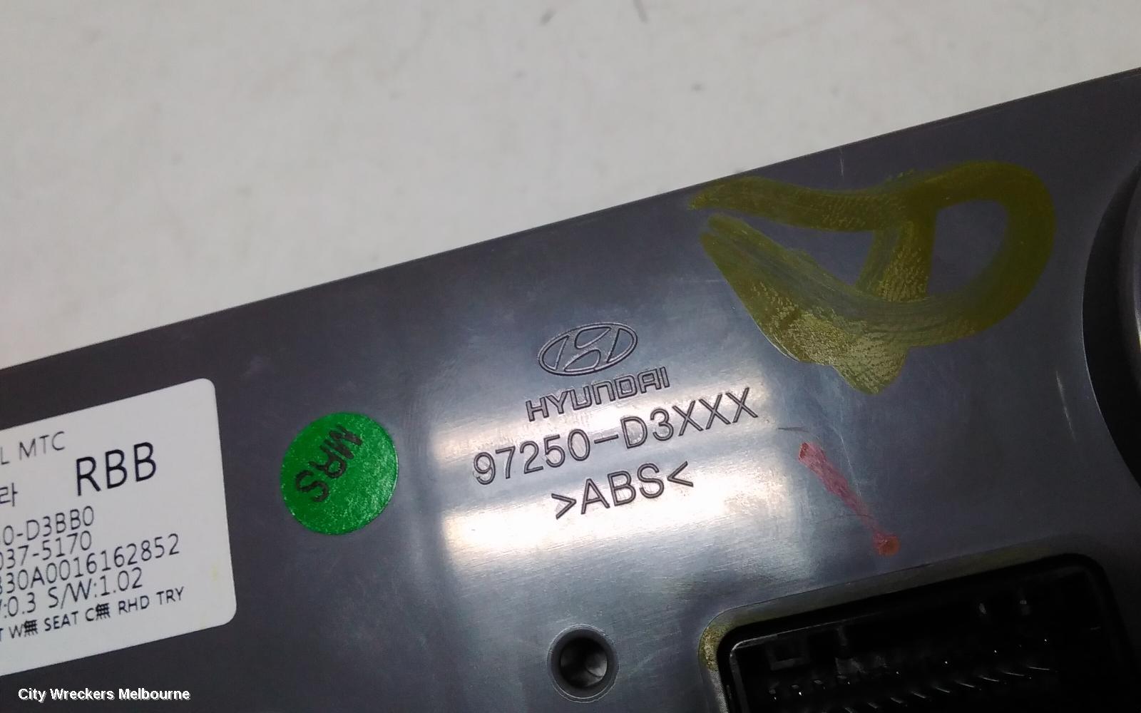 HYUNDAI TUCSON HEATER/AC CONTROLS, TL, NON CLIMATE CONTROL TYPE, 07/2015 - 01/2021