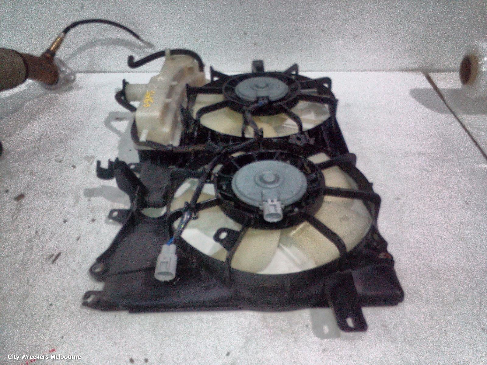 TOYOTA PRIUS FAN, NHW20R, RAD FAN, 10/2003 - 05/2009