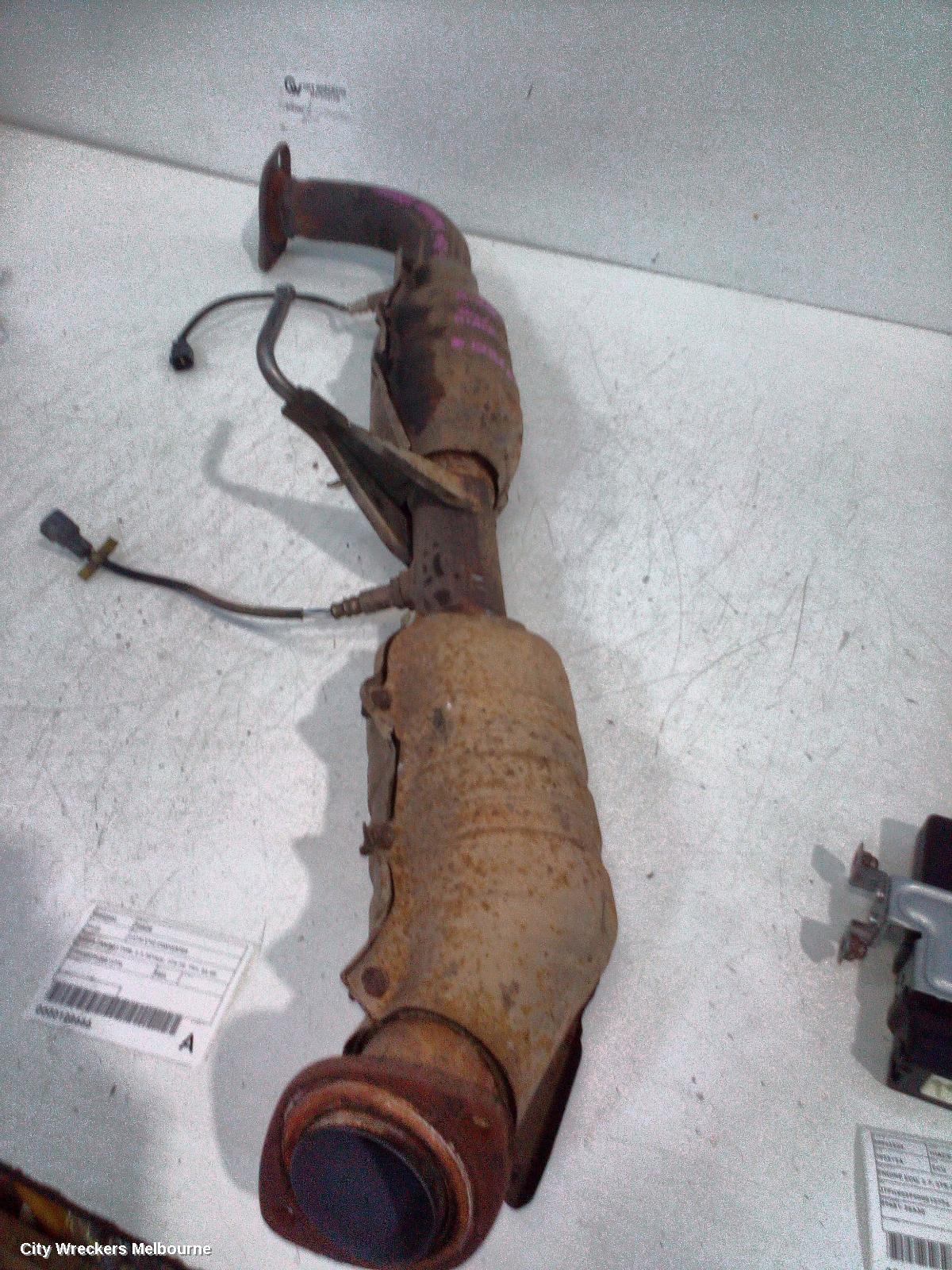TOYOTA HIACE CATALYTIC CONVERTER, UNDER CAR-CAT TYPE, 2.7, PETROL, 2TR-FE, TRH, 03/2005 - 02/2015