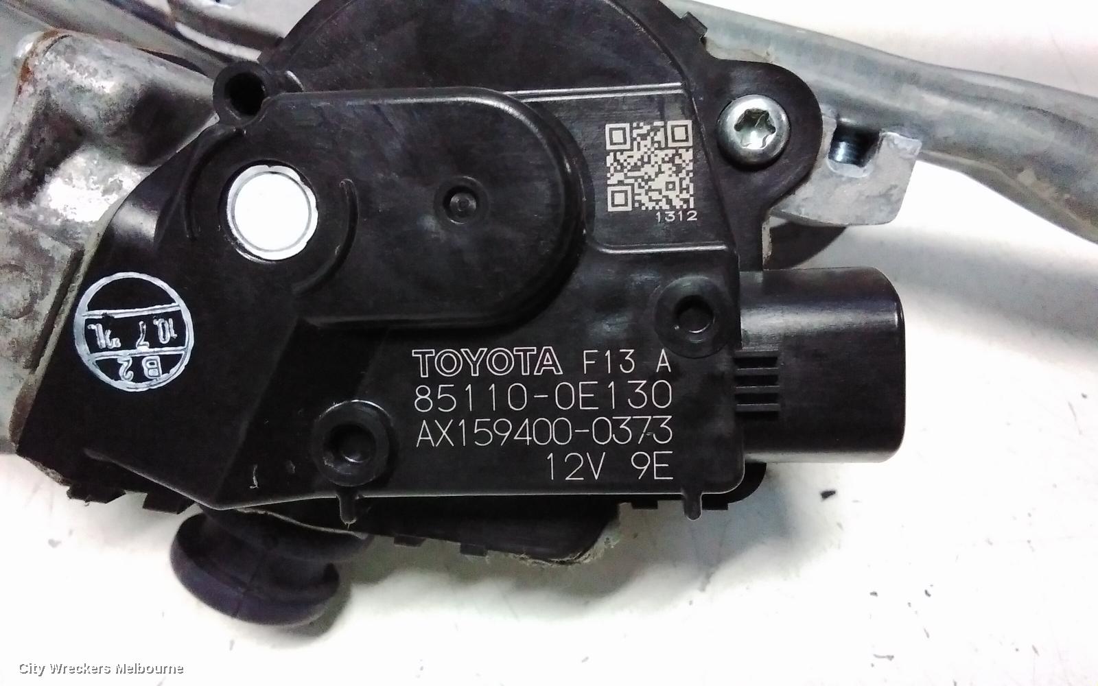 TOYOTA KLUGER WIPER MOTOR, FRONT, XU70 SERIES, 03/2021 ONWARDS