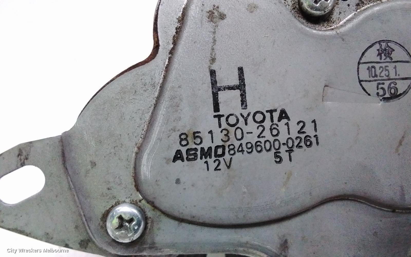 TOYOTA HIACE WIPER MOTOR, TAILGATE, TRH/KDH, 03/2005 - 04/2019