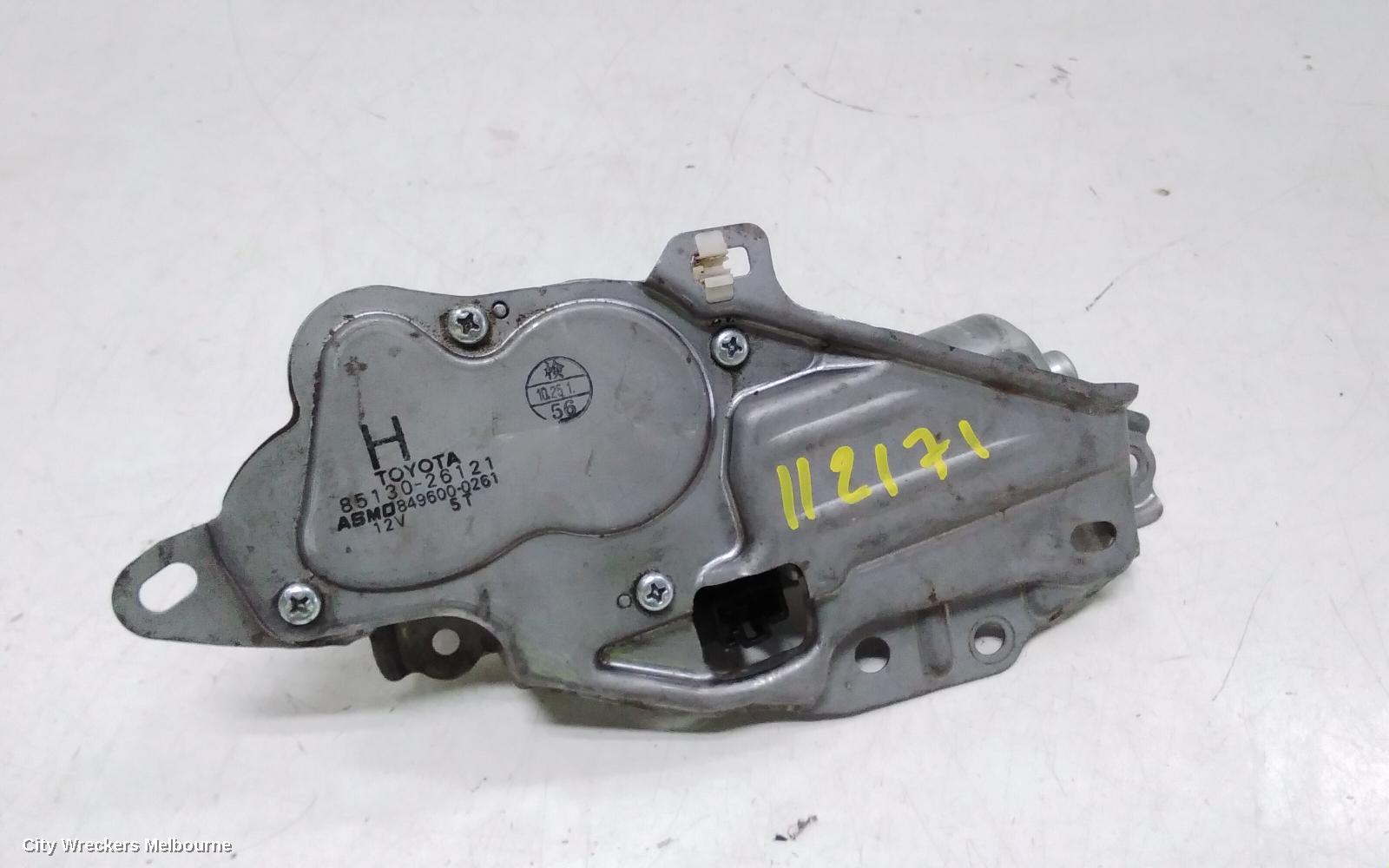 TOYOTA HIACE WIPER MOTOR, TAILGATE, TRH/KDH, 03/2005 - 04/2019