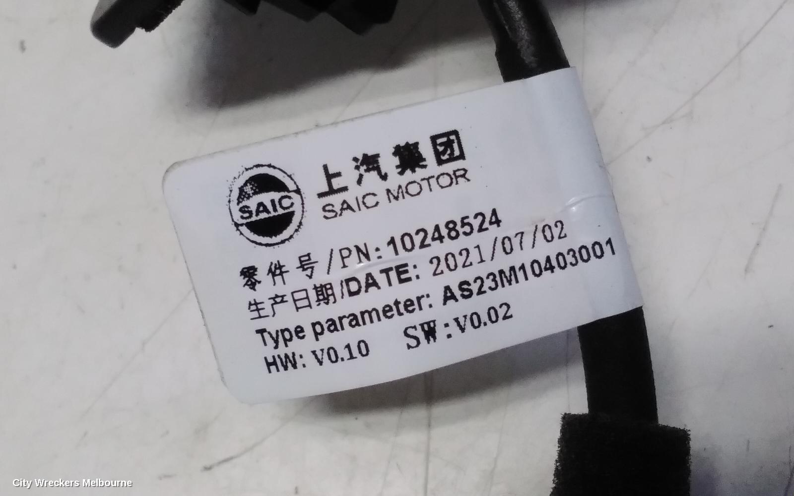 MG HS REVERSE CAMERA, SAS23, 08/2019 - 12/2024