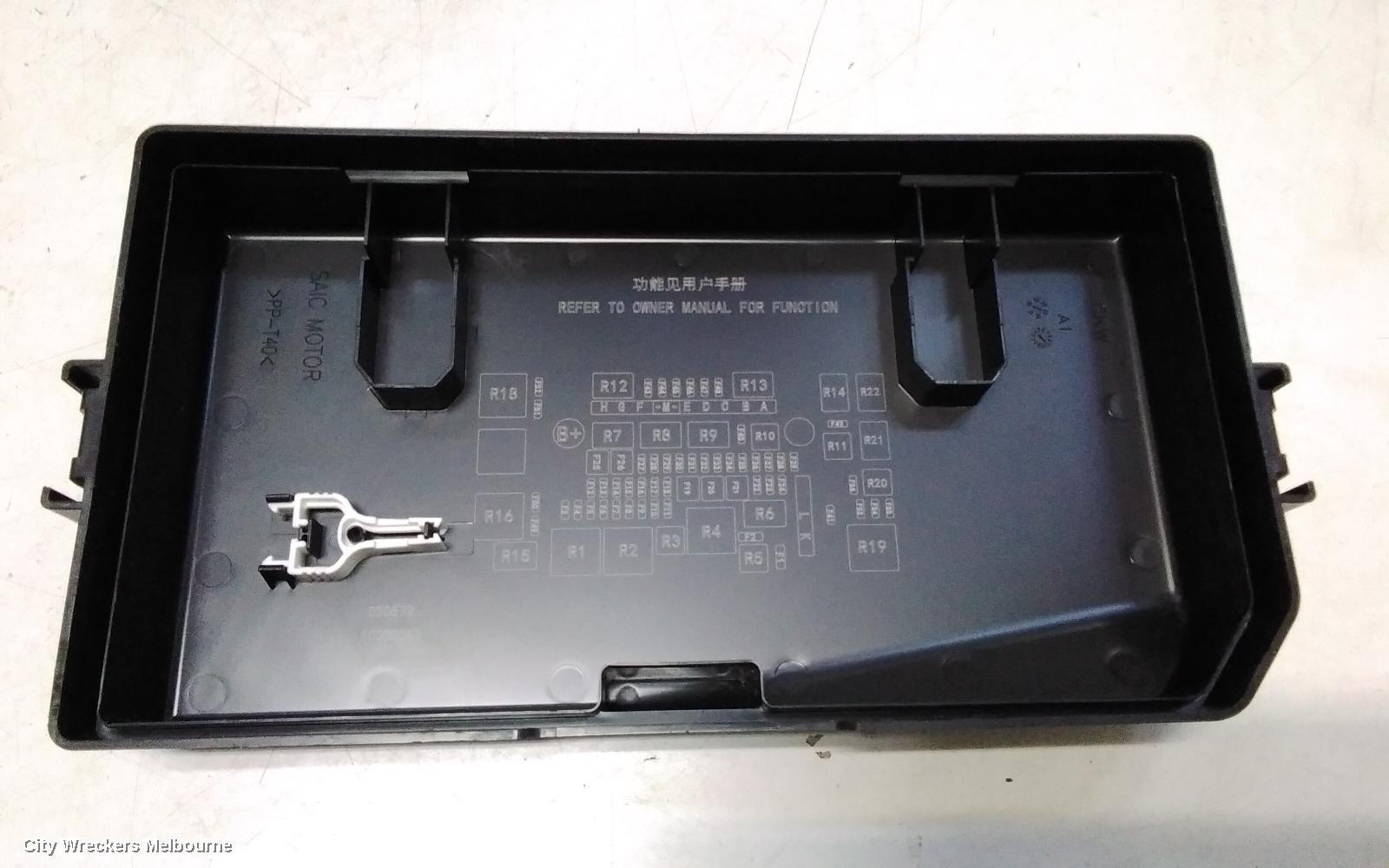 MG HS FUSE BOX, ENGINE BAY, PETROL, 1.5, TURBO, SAS23, 09/2019 ONWARDS