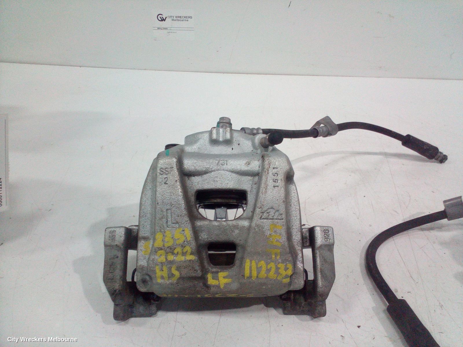 MG HS CALIPER, LH FRONT, SAS23, 09/2019 ONWARDS