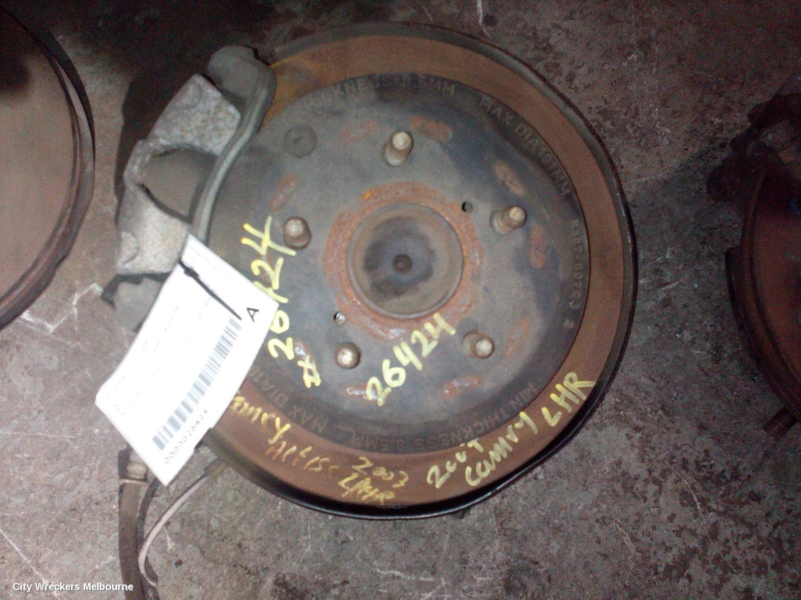 TOYOTA CAMRY LEFT REAR HUB ASSEMBLY, ACV40/AHV40, 06/2006 - 11/2011