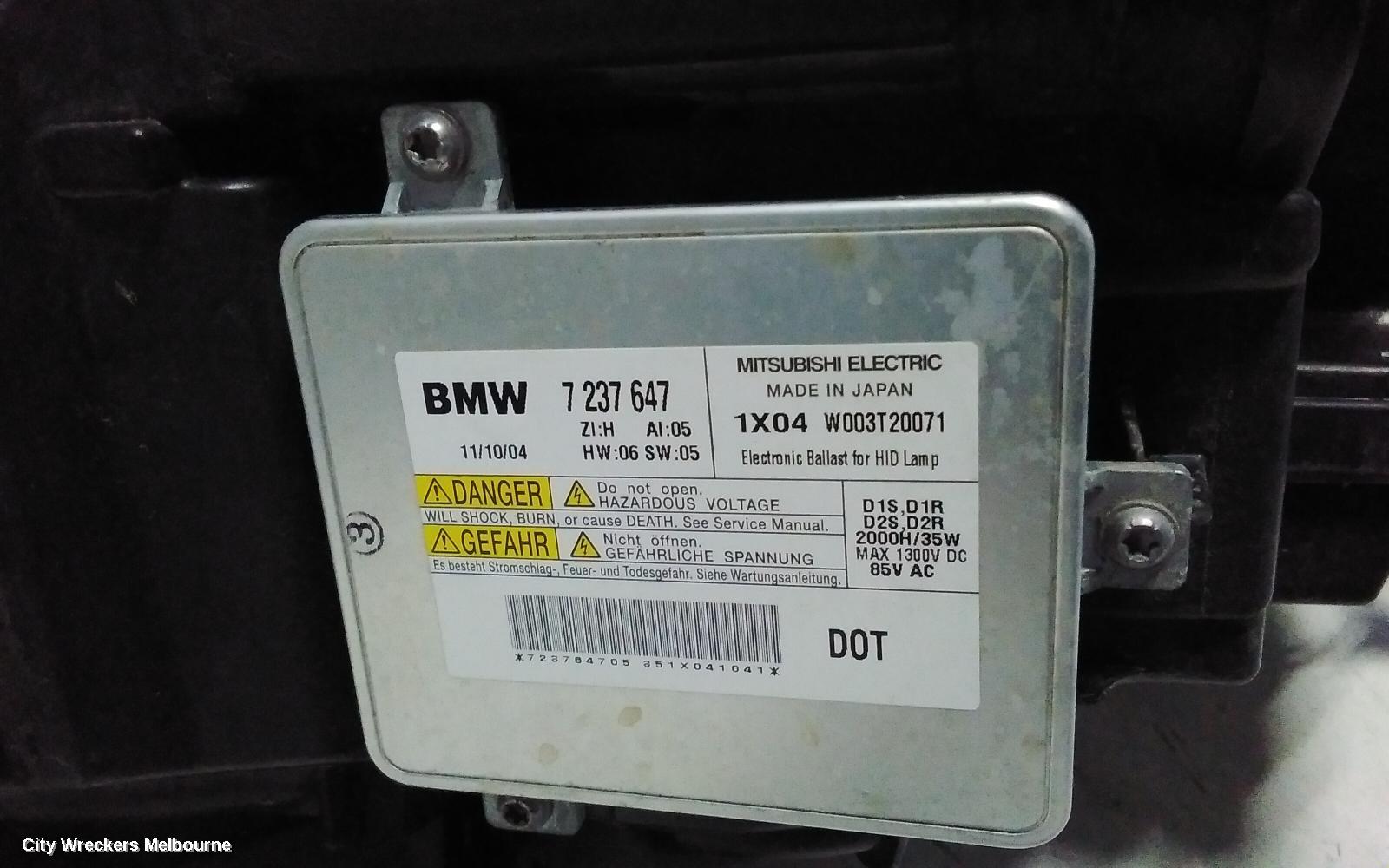 BMW 1 SERIES LEFT HEADLAMP, F20, HATCH, XENON ADAPTATIVE, 06/2011 - 02/2015