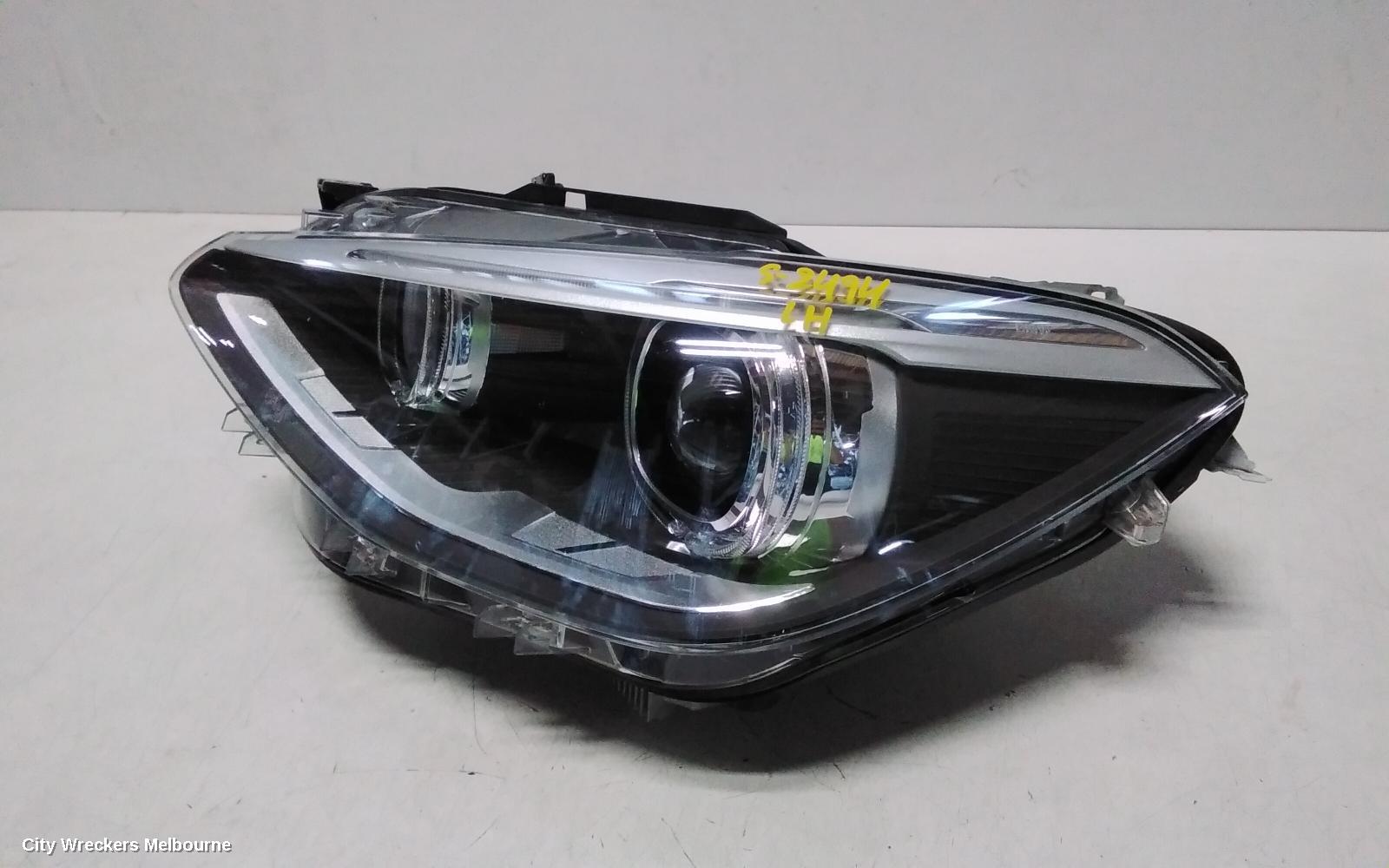 BMW 1 SERIES LEFT HEADLAMP, F20, HATCH, XENON ADAPTATIVE, 06/2011 - 02/2015