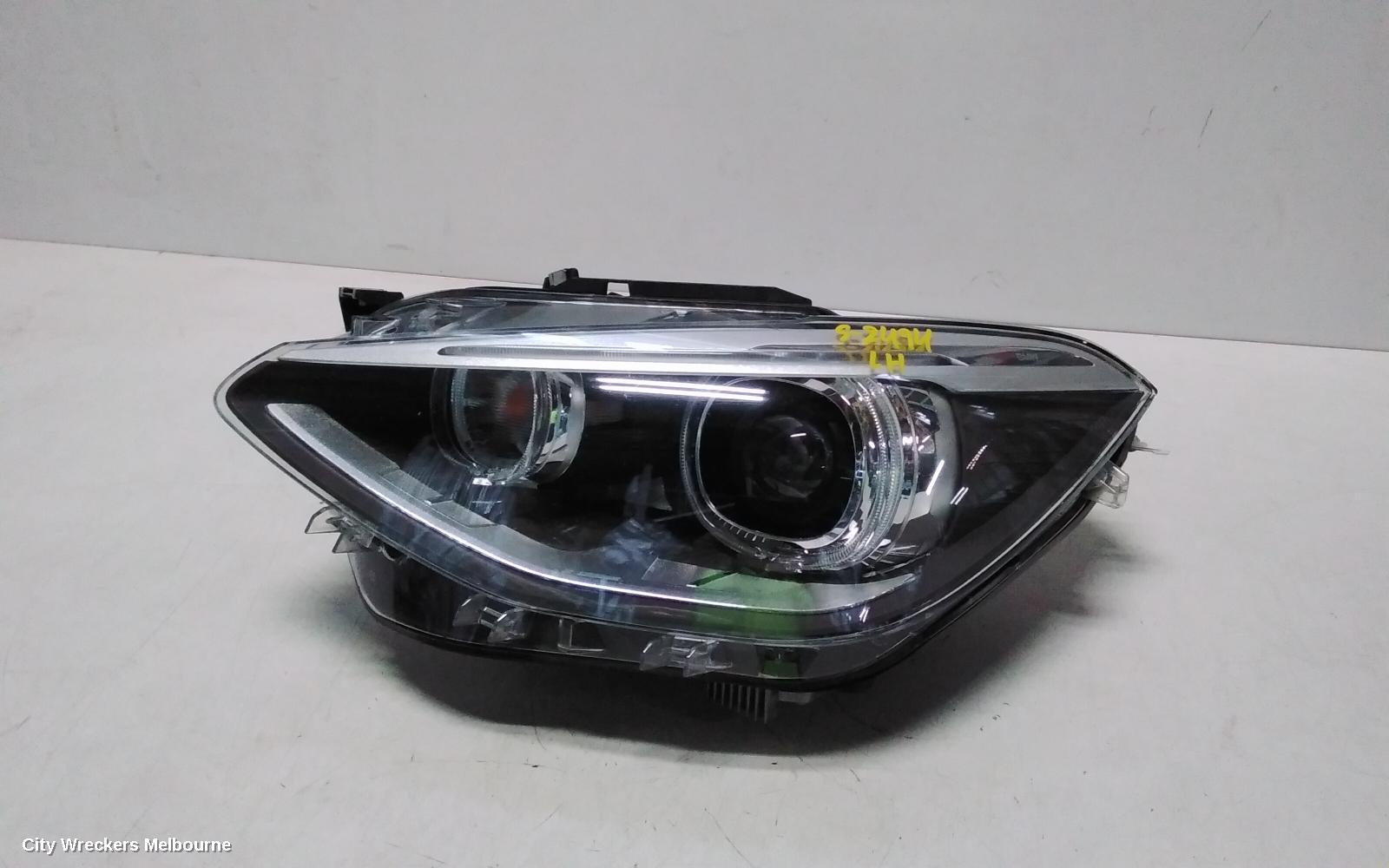BMW 1 SERIES LEFT HEADLAMP, F20, HATCH, XENON ADAPTATIVE, 06/2011 - 02/2015