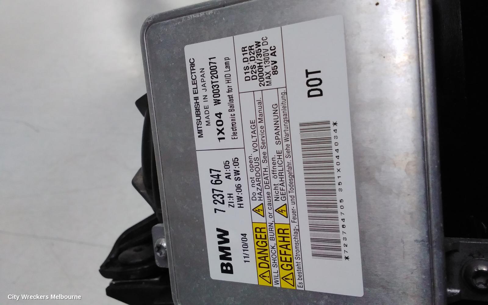 BMW 1 SERIES RIGHT HEADLAMP, F20, HATCH, XENON ADAPTIVE, 06/2011 - 02/2015