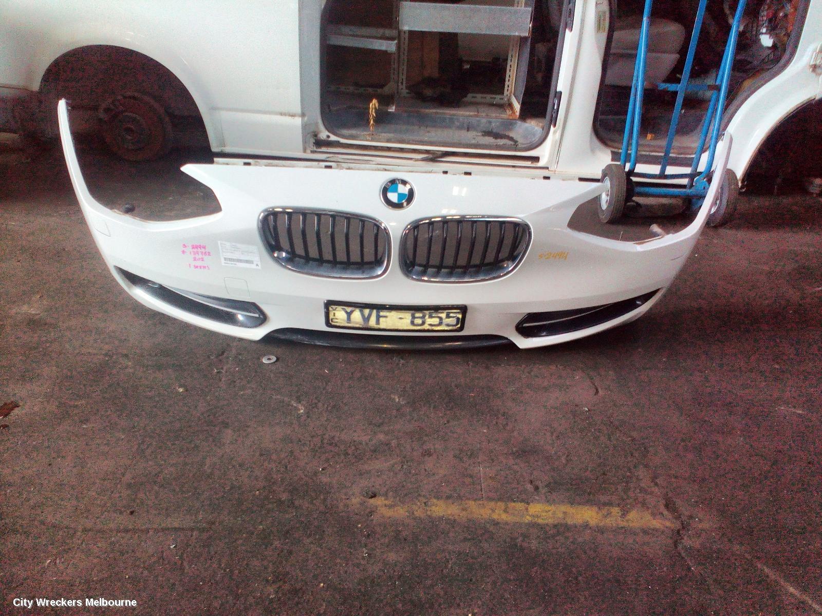 BMW 1 SERIES FRONT BUMPER, F20, HATCH, SPORT/URBAN LINE, NON PARK SENSOR, W/ H/LAMP WASHER TYPE, 06/2011 - 02/2015