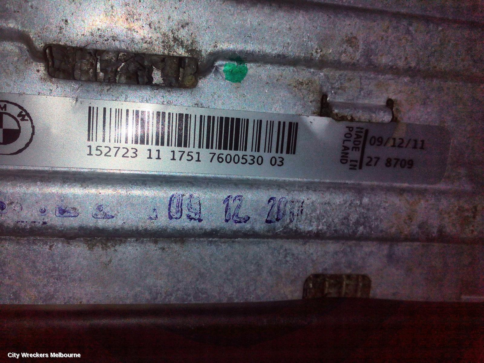 BMW 1 SERIES A/C CONDENSER, F20, N13/N20/B38/N55, PETROL, 06/2011 - 04/2019
