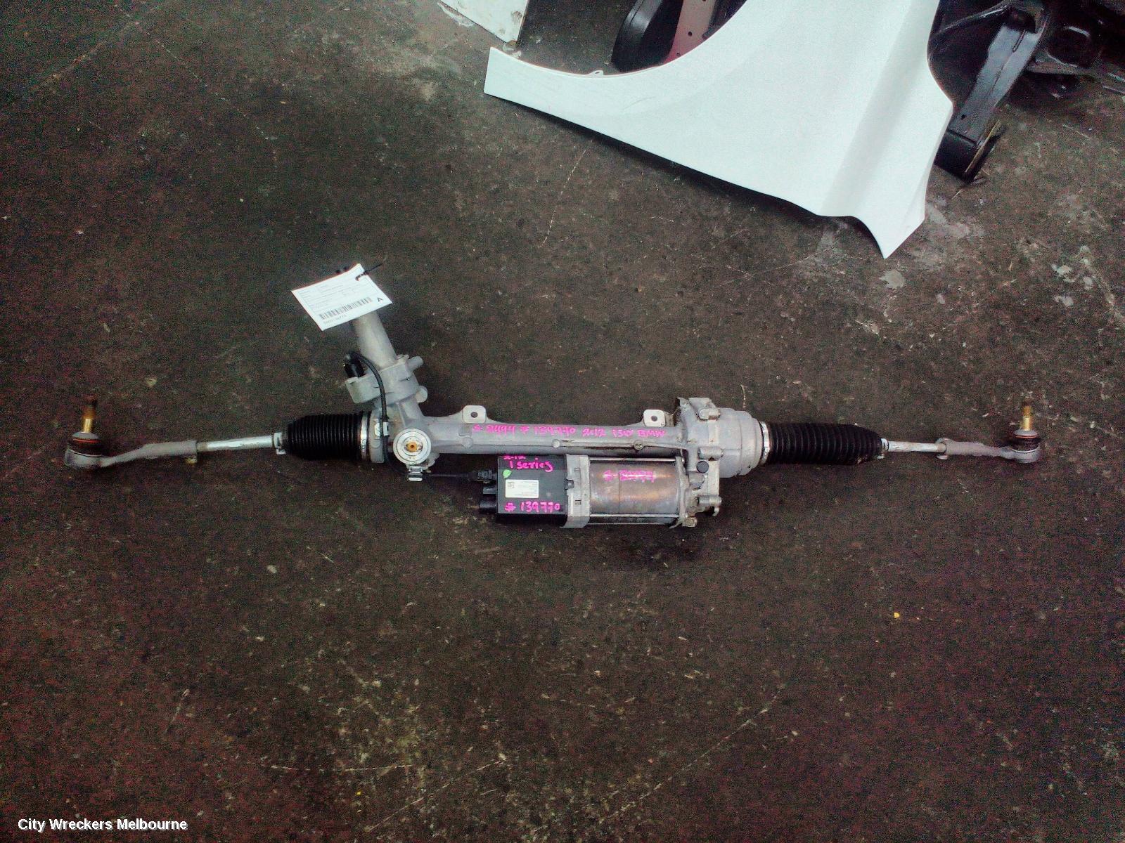 BMW 1 SERIES STEERING BOX/RACK, F20, ELECTRIC, NON VARIABLE SPORT STEER, 1.6, N13, PETROL, 06/2011 - 06/2016