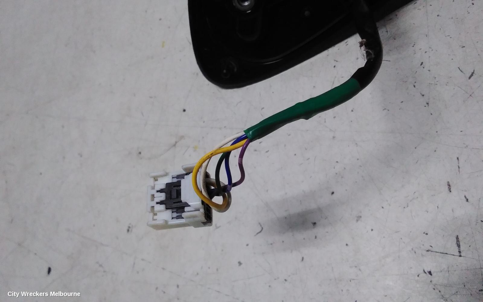 MITSUBISHI OUTLANDER LEFT DOOR MIRROR, ZJ, W/ FLASHER TYPE (5 WIRE), 10/2012 - 03/2015