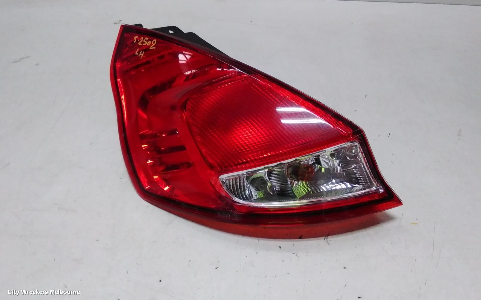 FORD FIESTA LEFT TAILLIGHT, WZ, 5DR HATCH, AMBIENTE/TREND, 06/2013 - 12/2019