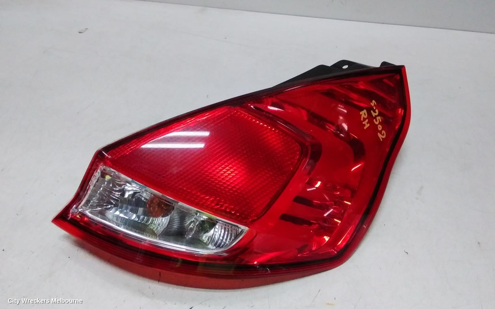 FORD FIESTA RIGHT TAILLIGHT, WZ, 5DR HATCH, AMBIENTE/TREND, 06/2013 - 12/2019