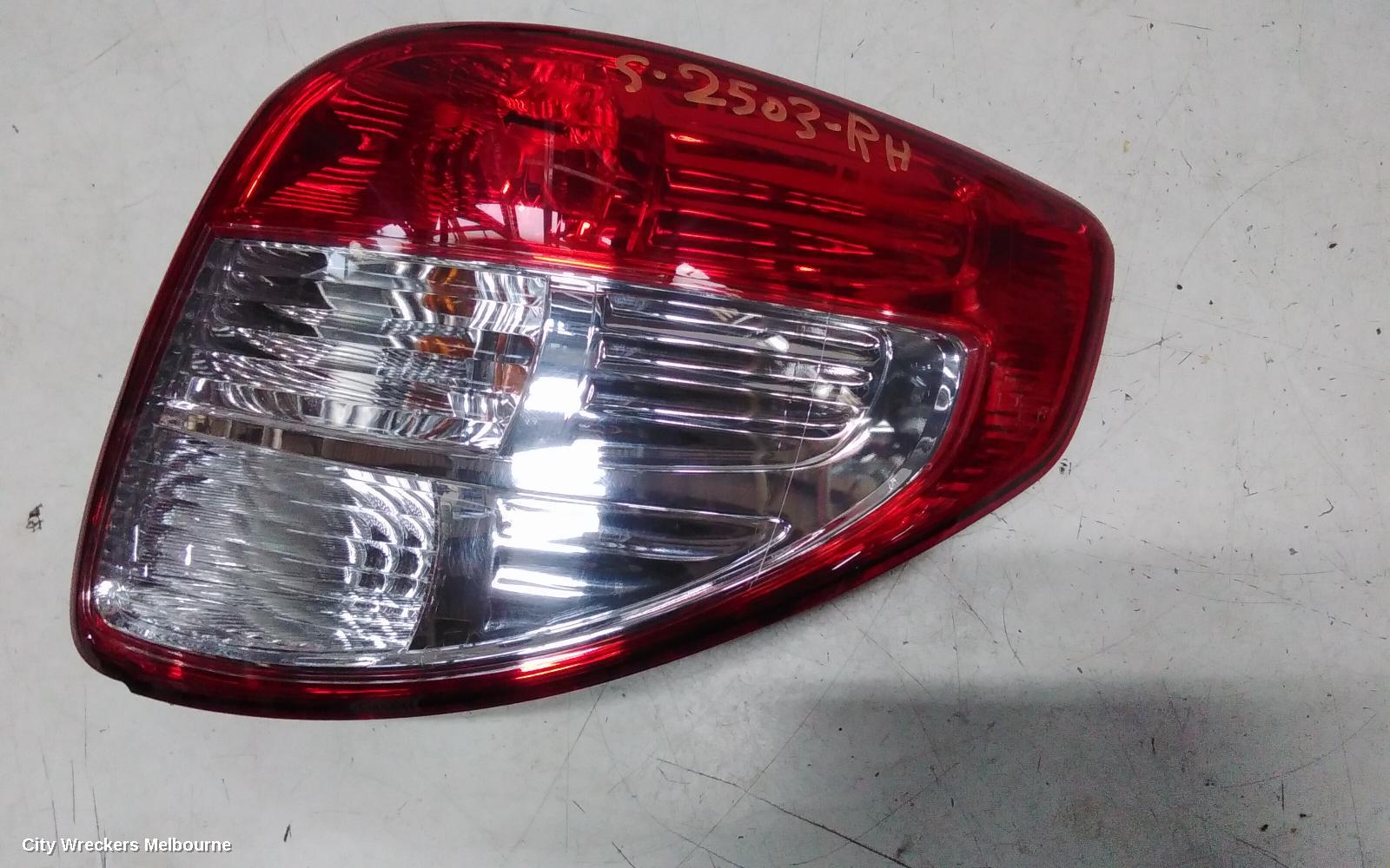 SUZUKI SX4 RIGHT TAILLIGHT, HATCH, 02/2007 - 01/2014