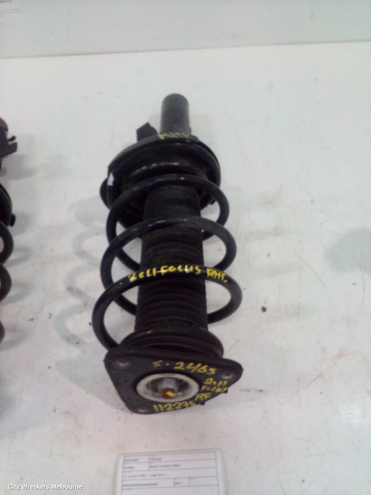 FORD FOCUS RIGHT FRONT STRUT, LV, CL/LX TYPE, 11/2008 - 07/2011