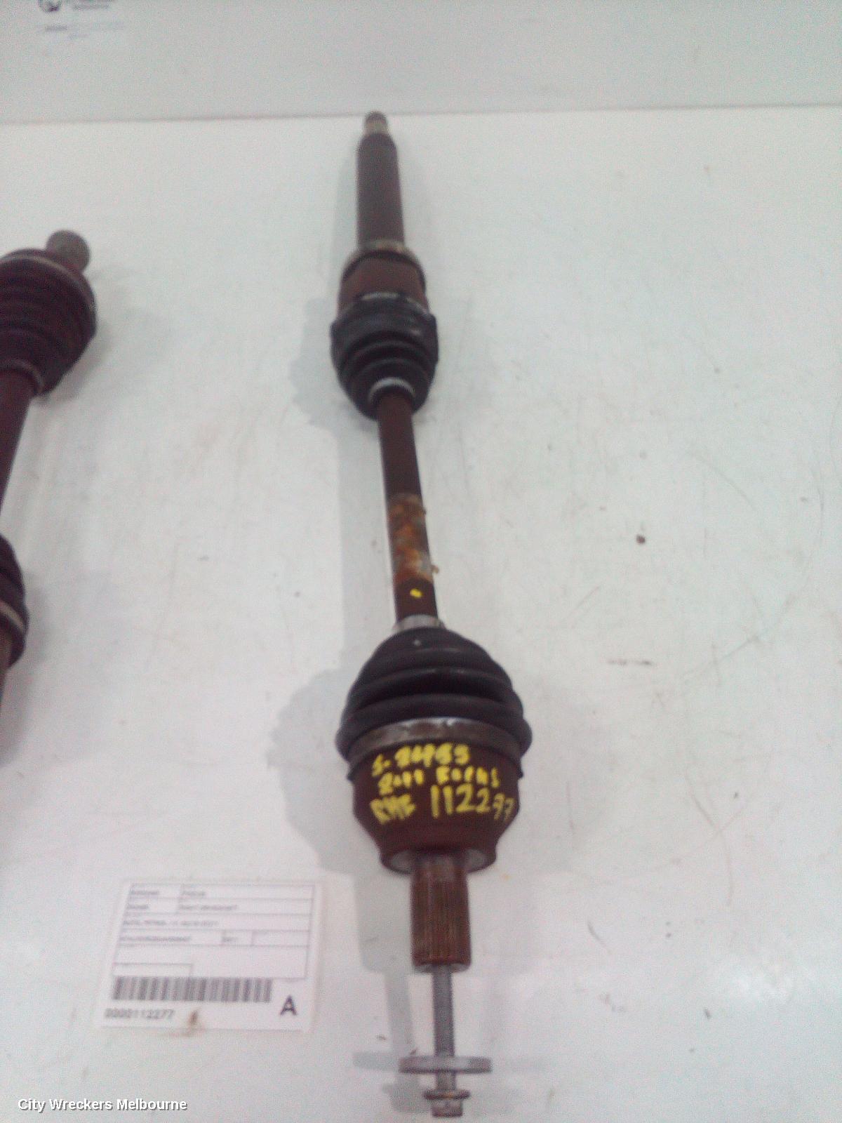 FORD FOCUS RIGHT DRIVESHAFT, AUTO, PETROL, LV, 02/2010 - 07/2011