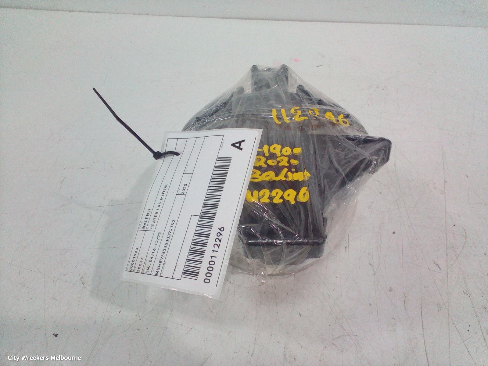 SUZUKI BALENO HEATER FAN MOTOR, EW, 04/2016 - 12/2022