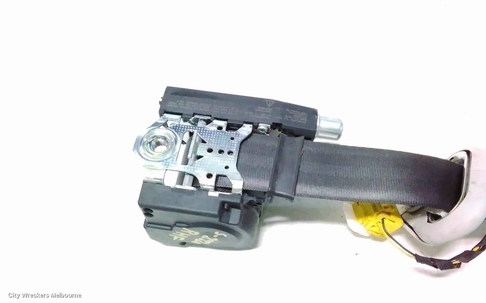 VOLKSWAGEN CADDY SEATBELT/STALK, RH FRONT, SEAT BELT ONLY, 2K, 12/2004 - 06/2015