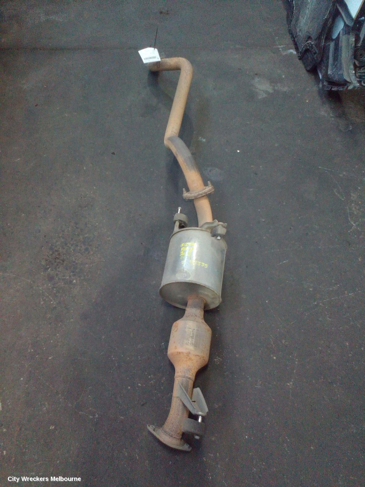 TOYOTA HIACE EXHAUST SYSTEM, TRH/KDH 03/2005 - 04/2019