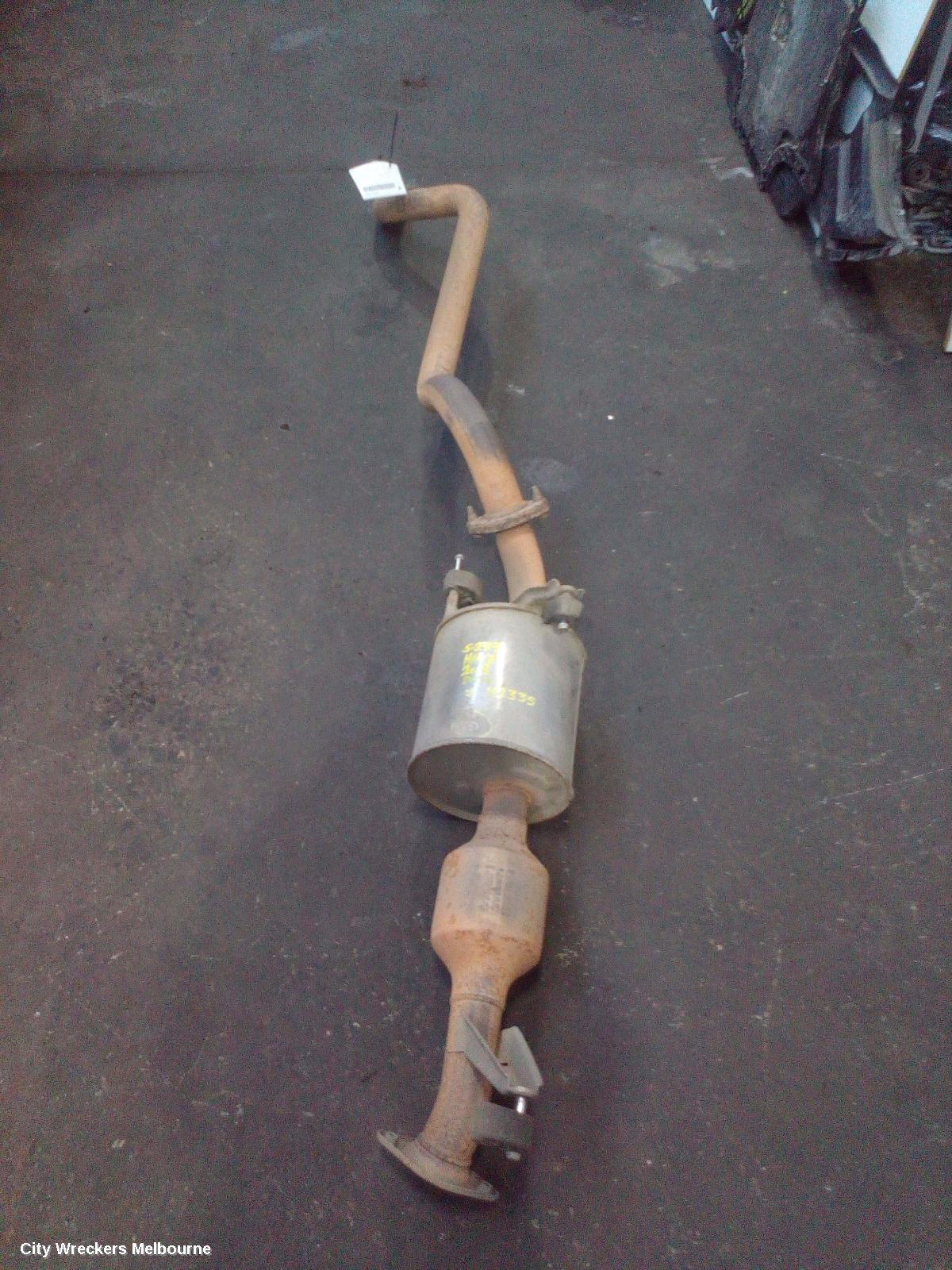 TOYOTA HIACE EXHAUST SYSTEM, TRH/KDH 03/2005 - 04/2019