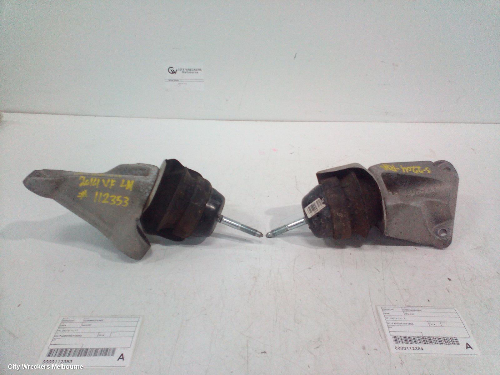 HOLDEN COMMODORE MOUNT, VF, 05/2013 - 12/2017